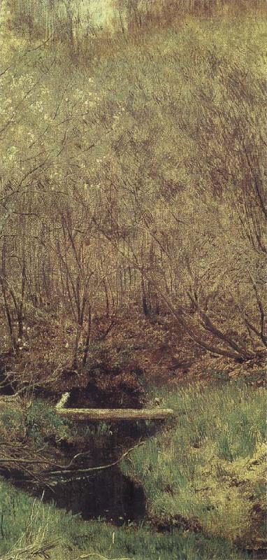 Spring in the Wood, Isaac Levitan